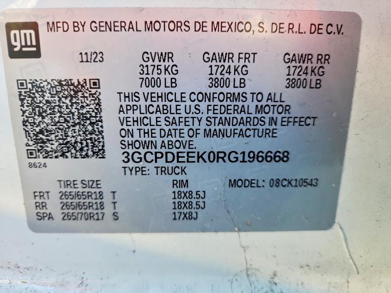 2024 Chevrolet Silverado K1500 RST