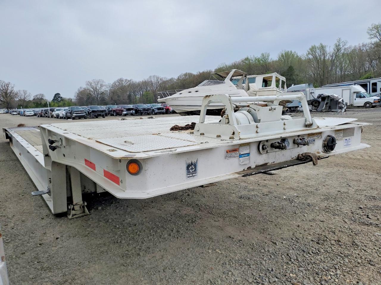 2017 Trail King Drop Deck Equipment Trailer
