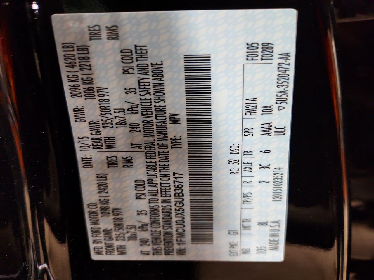 2016 Ford Escape Titanium