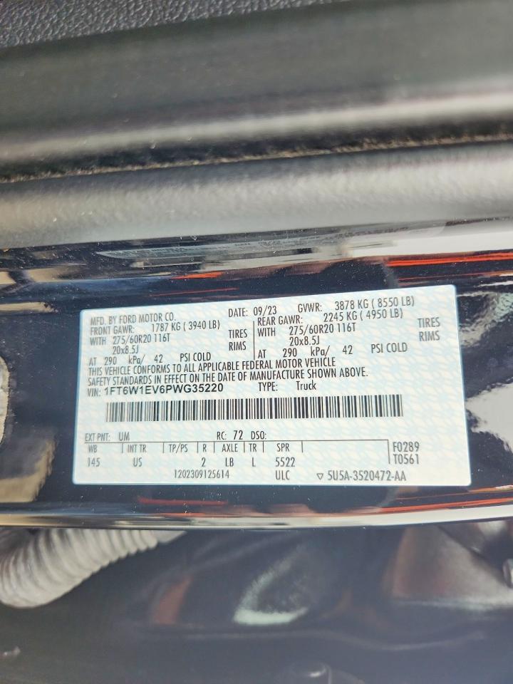 2023 Ford F150 Lightning PRO