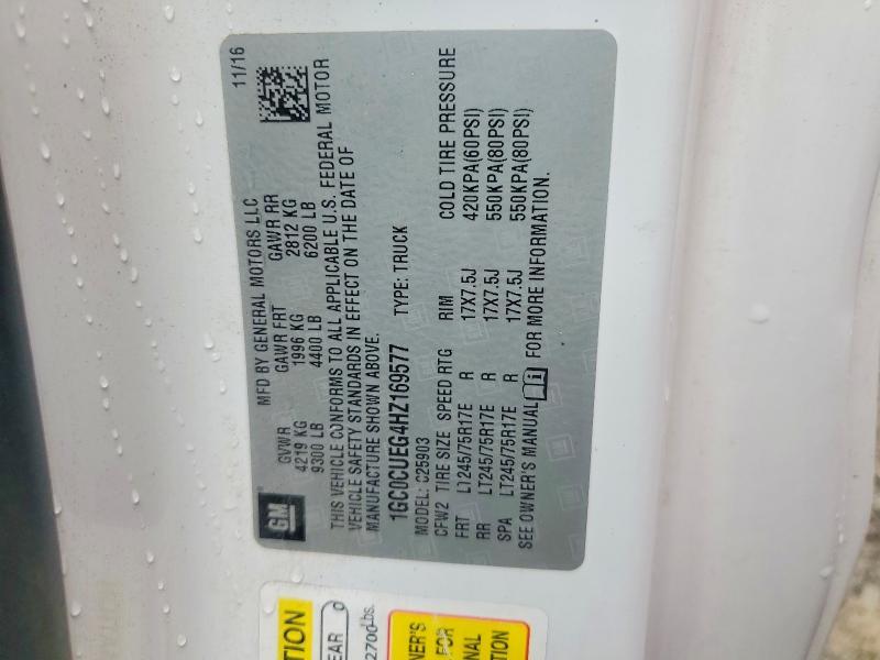 2017 Chevrolet Silverado 2500 Utility / Service Truck