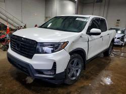 Salvage trucks for sale at New Britain, CT auction: 2022 Honda Ridgeline RTL