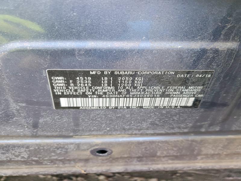 2018 Subaru Legacy