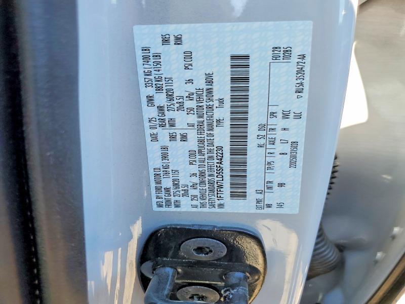 2025 Ford F150 Platinum