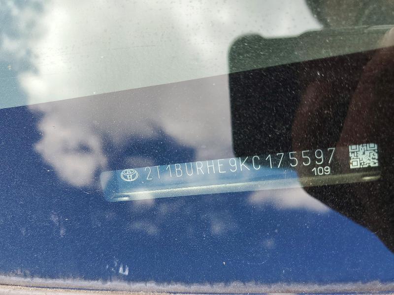 2019 Toyota Corolla le