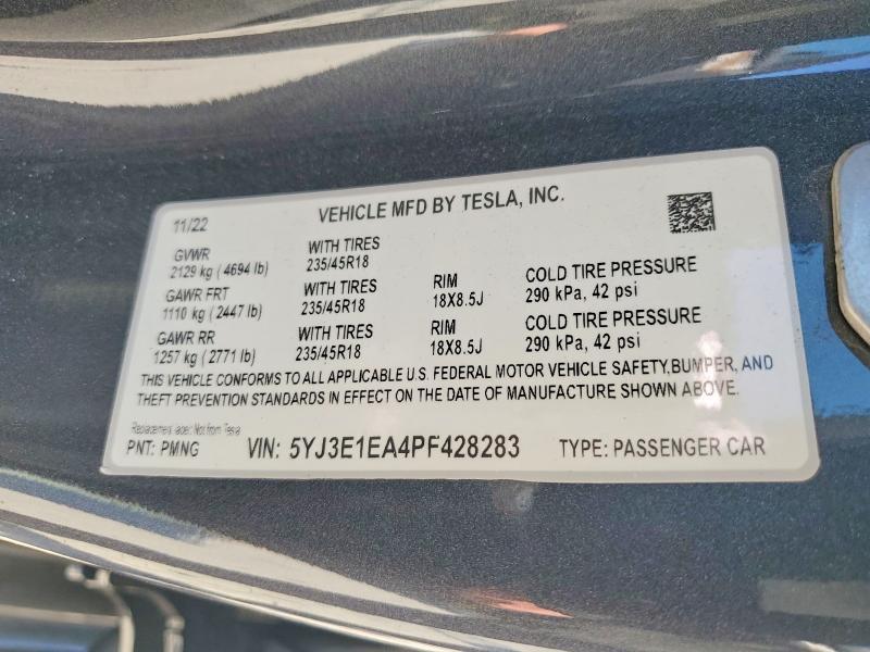 2023 Tesla Model 3