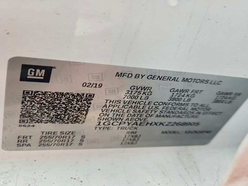 2019 Chevrolet Silverado K1500