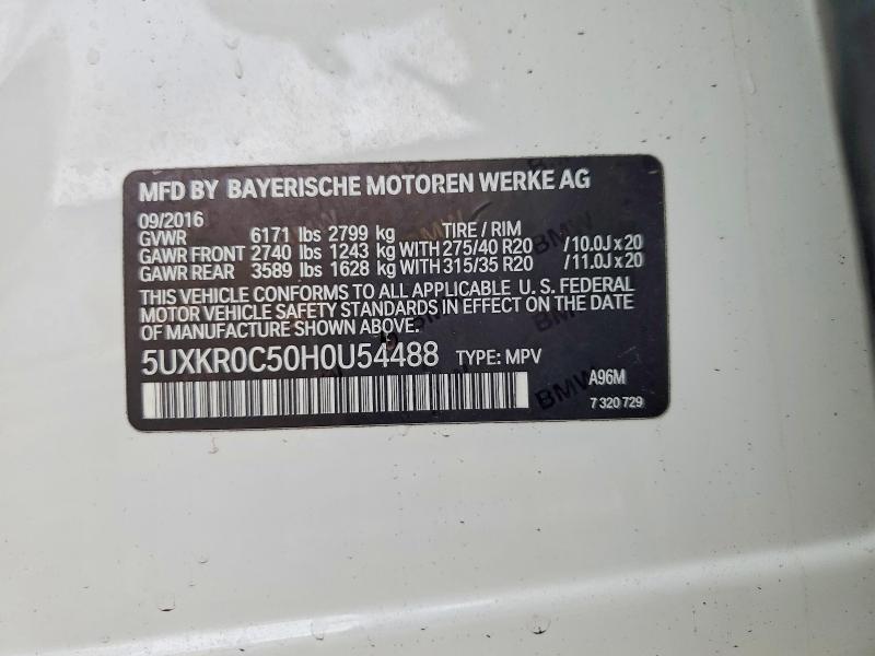 2017 BMW X5 Xdrive35i