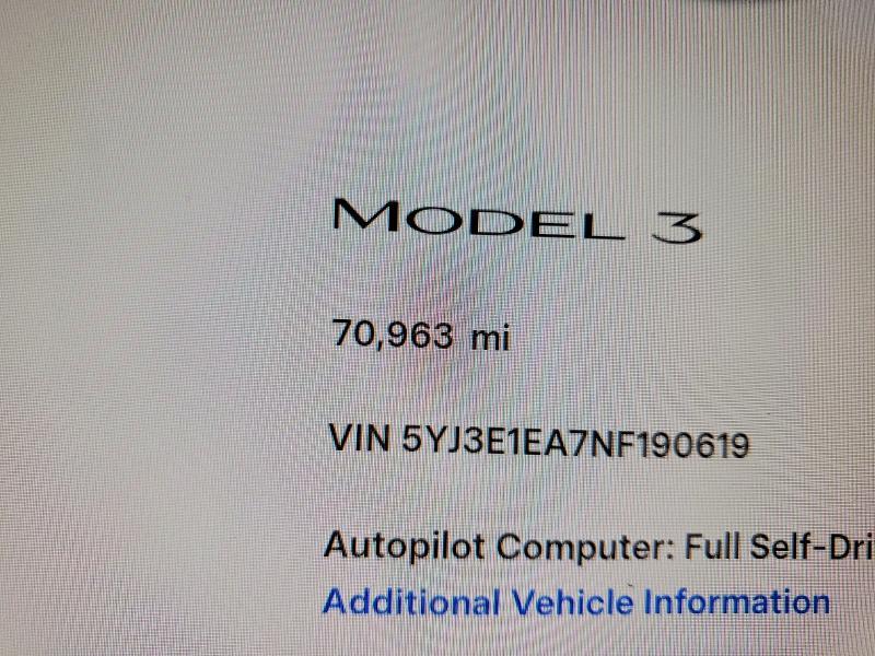 2022 Tesla Model 3