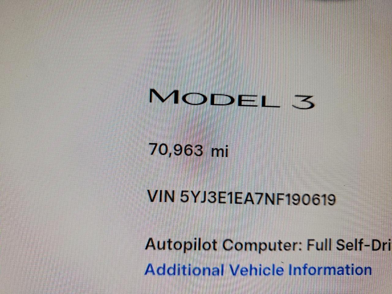 2022 Tesla Model 3
