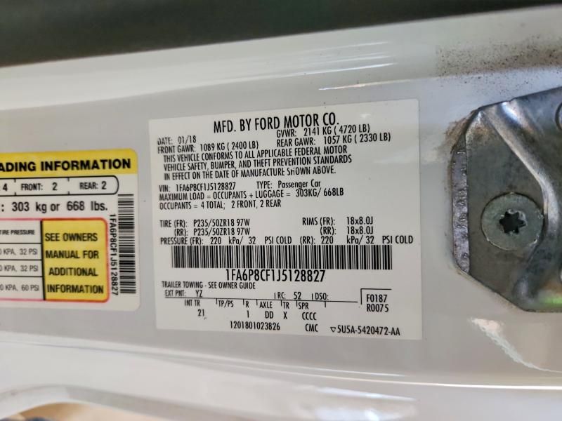 2018 Ford Mustang gt