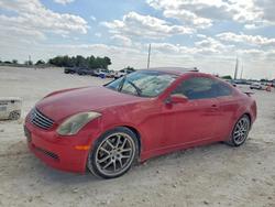 2005 Infiniti G35 Base en venta en Taylor, TX