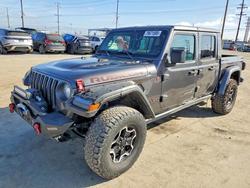 Salvage trucks for sale at Los Angeles, CA auction: 2022 Jeep Gladiator Rubicon