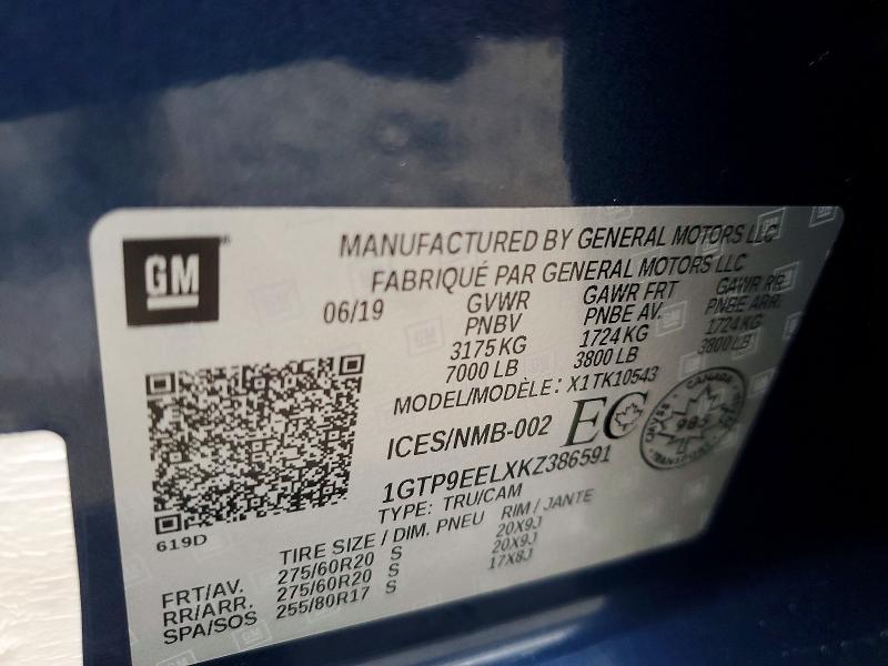 2019 GMC Sierra K1500 AT4