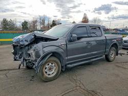 Ford salvage cars for sale: 2018 Ford F150 Supercrew