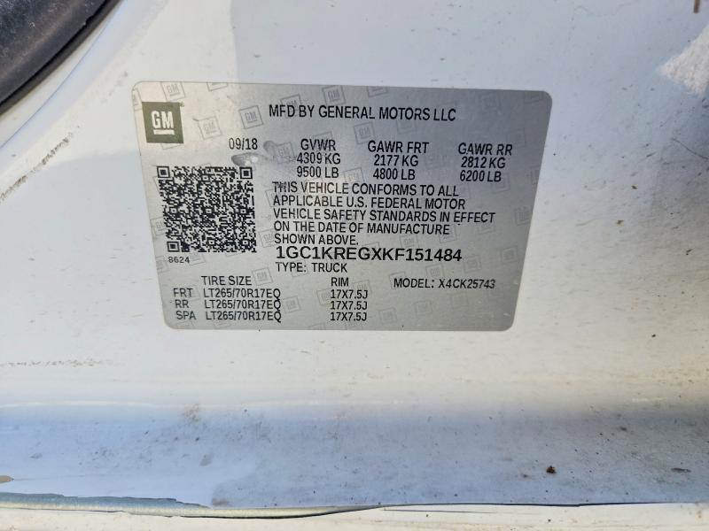 2019 Chevrolet Silverado K2500 Heavy Duty