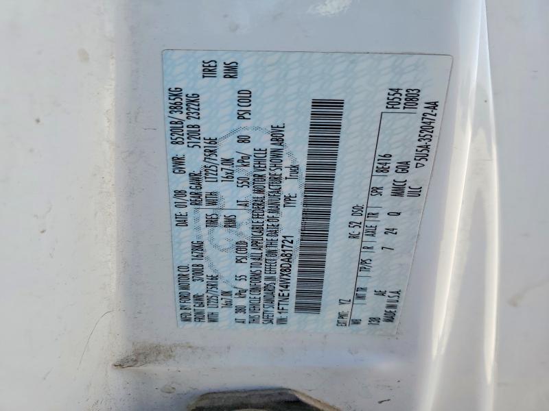 2008 Ford E150 Utility / Service van