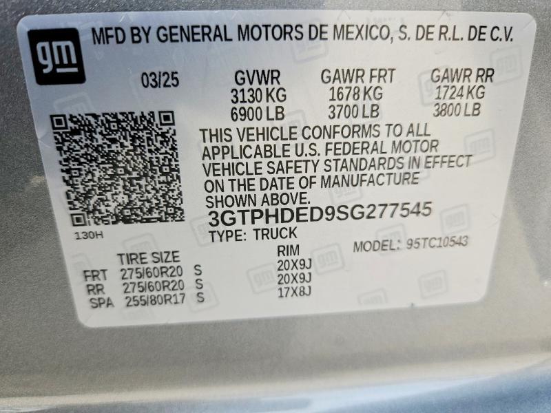 2025 GMC Sierra C1500 SLT