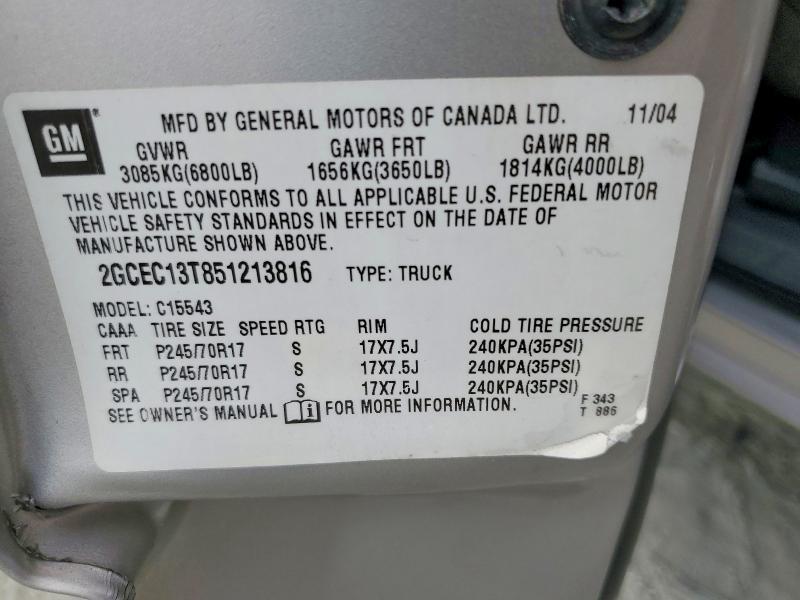 2005 Chevrolet Silverado C1500