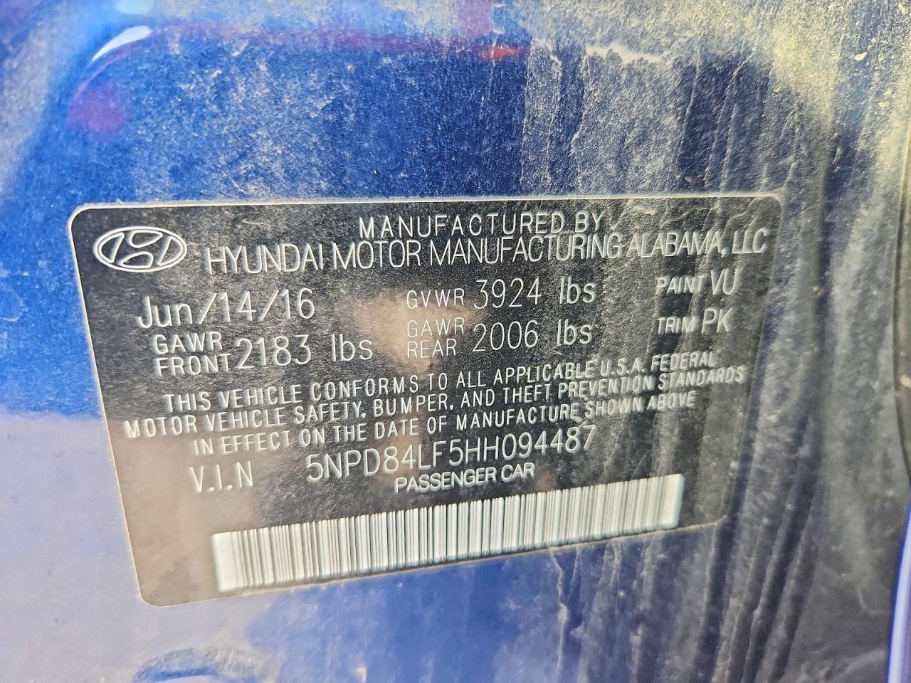 2017 Hyundai Elantra se