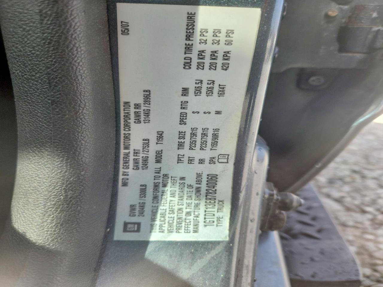 2007 GMC Canyon