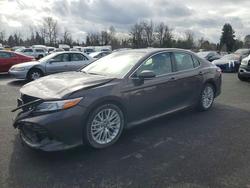 Salvage cars for sale from Copart Portland, OR: 2018 Toyota Camry xle V6