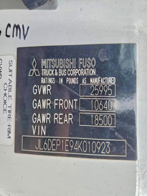 2004 Mitsubishi FM617 Chipper Truck