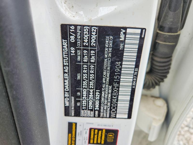 2017 Mercedes-Benz Glc Coupe 300 4matic