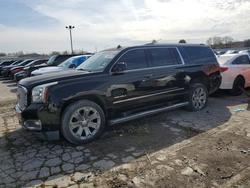 Salvage cars for sale from Copart Indianapolis, IN: 2015 GMC Yukon xl Denali