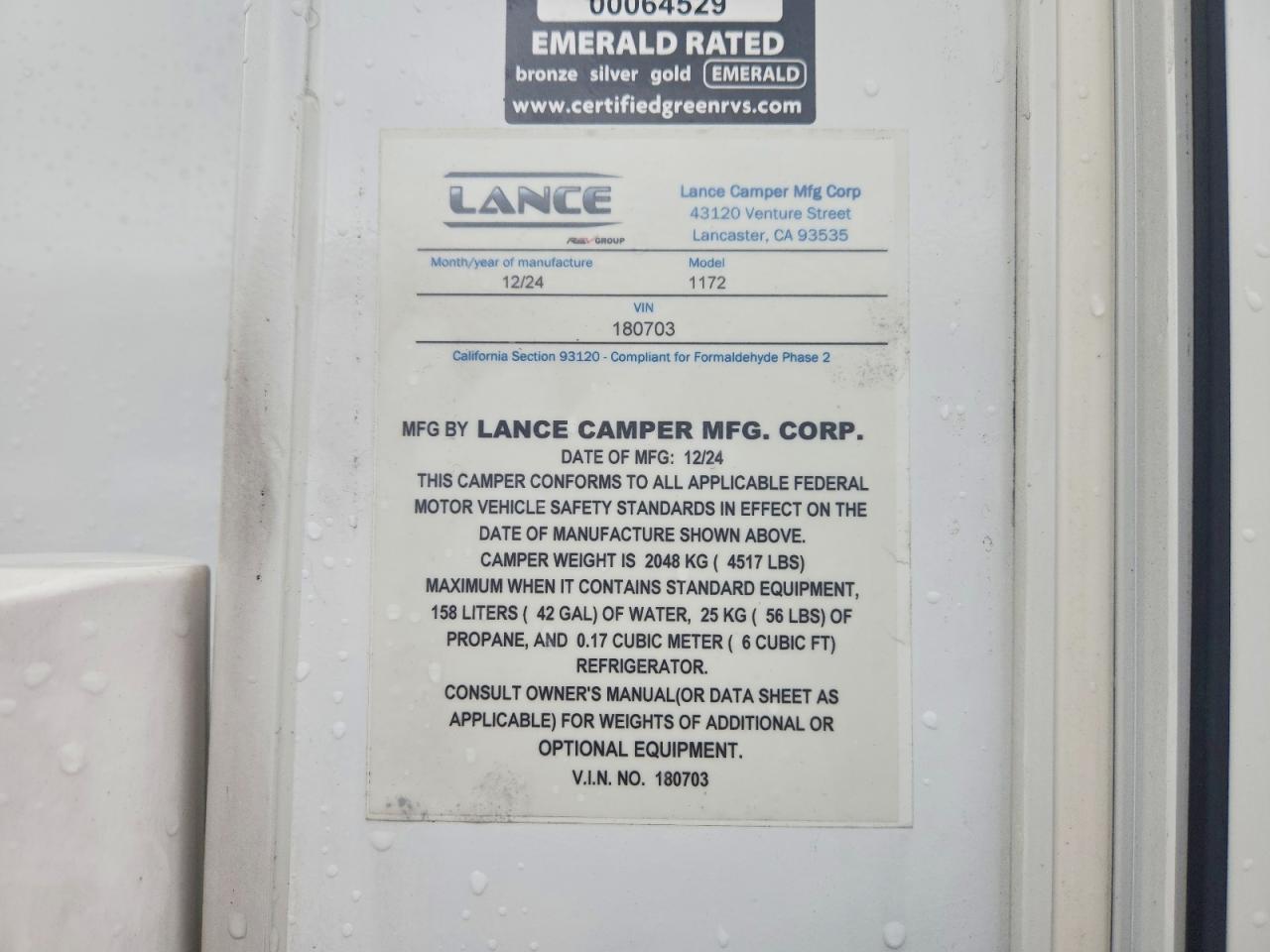2025 Lance Trailers-Slide-IN Camper