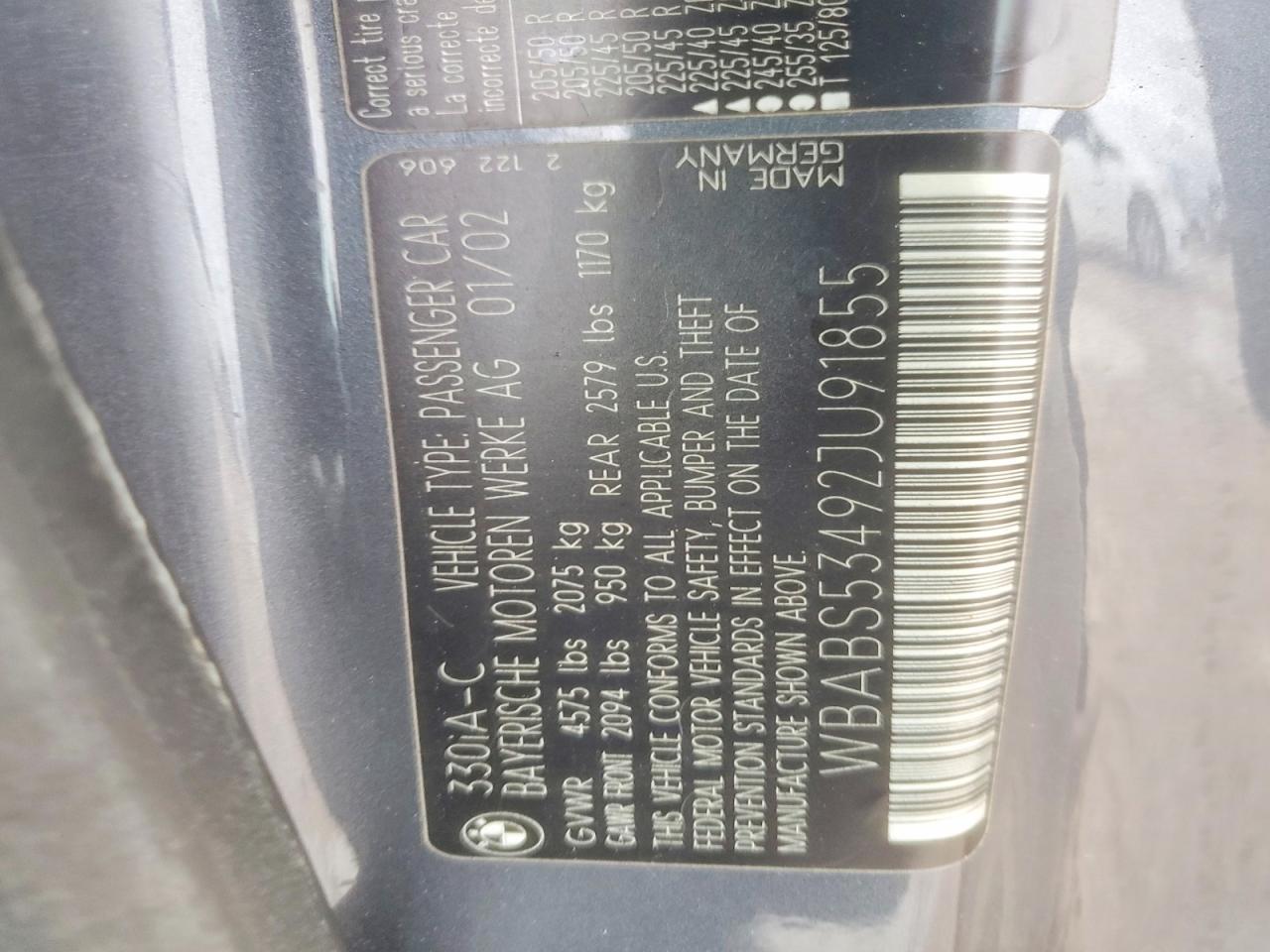 2002 Bmw Motorrad 2002 bmw Motorrad 330 ci