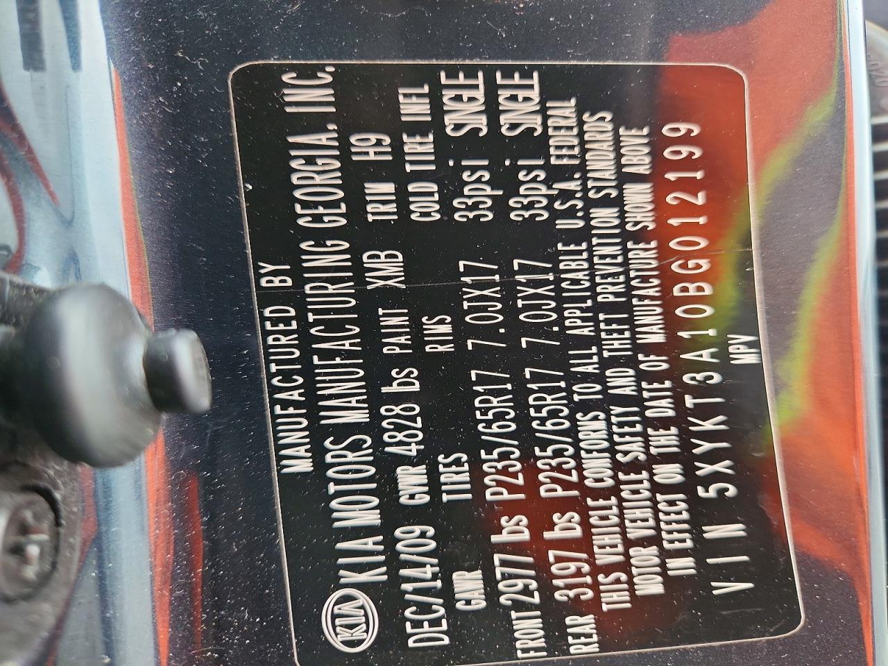 2011 KIA Sorento Base