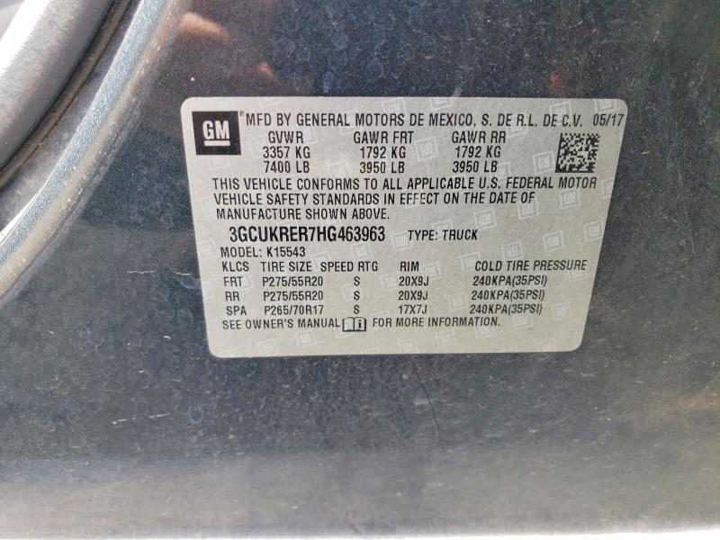 2017 Chevrolet Silverado K1500 LT
