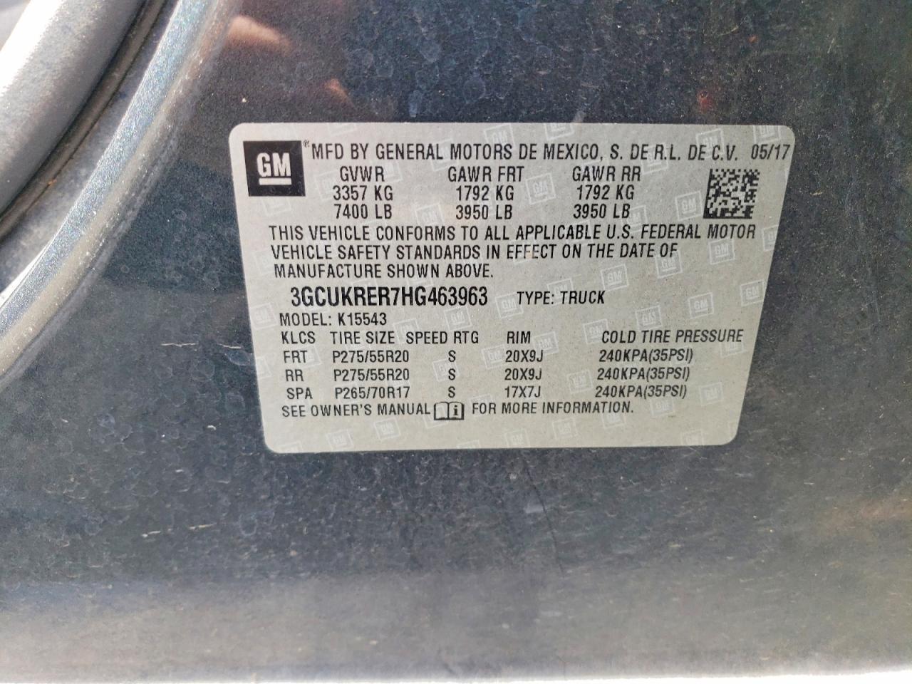 2017 Chevrolet Silverado K1500 LT