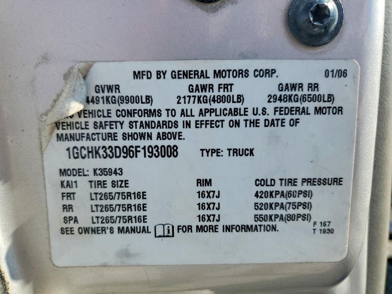 2006 Chevrolet Silverado K3500