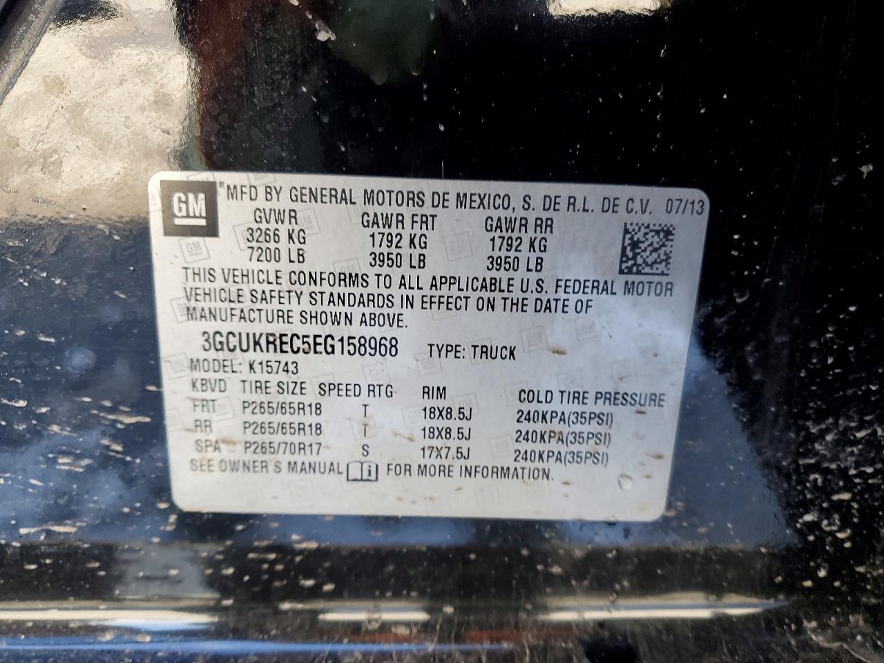 2014 Chevrolet Silverado K1500 LT