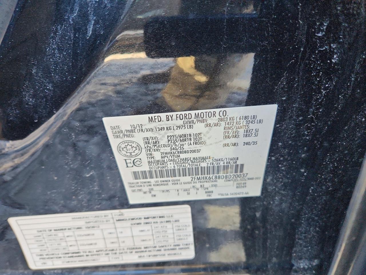 2013 Ford Flex sel