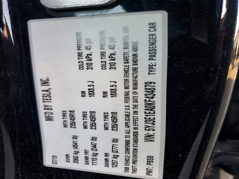 2019 Tesla Model 3