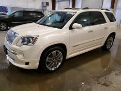 GMC salvage cars for sale: 2012 GMC Acadia Denali