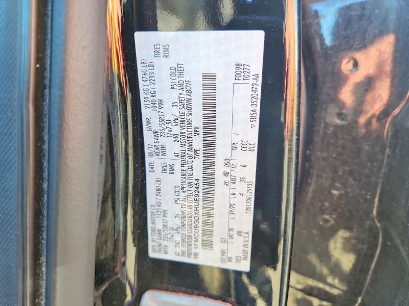 2017 Ford Escape se