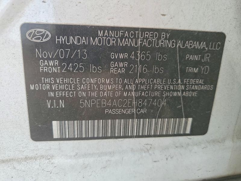 2014 Hyundai Sonata gls