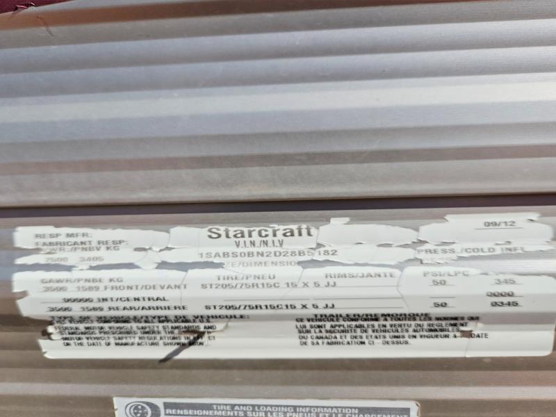 2013 Starcraft 2014 Starcraft Autumridge Camper