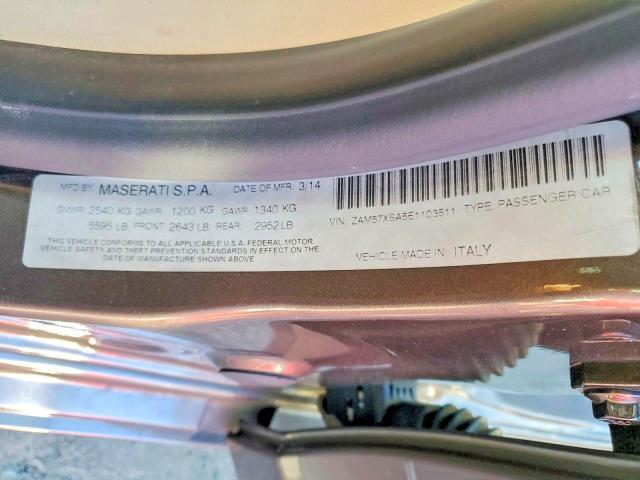 2014 Maserati Ghibli