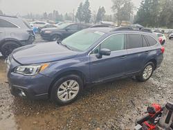 2017 Subaru Outback 2.5i Premium en venta en Spanaway, WA