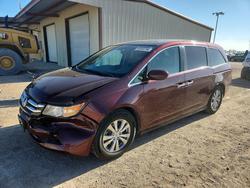 Salvage cars for sale from Copart Temple, TX: 2016 Honda Odyssey exl