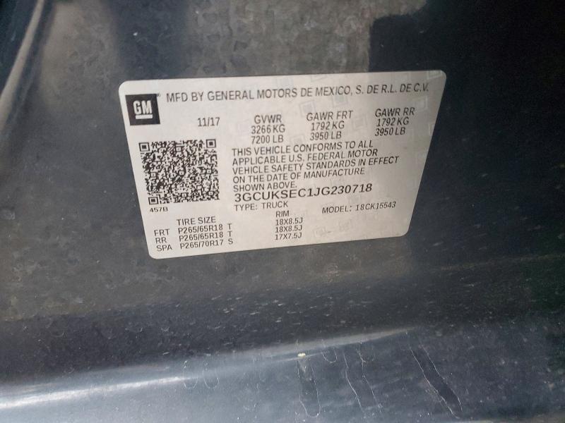 2018 Chevrolet Silverado K1500 LTZ