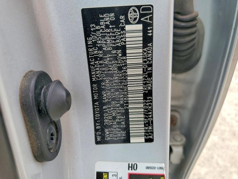 2014 Toyota Corolla s Plus