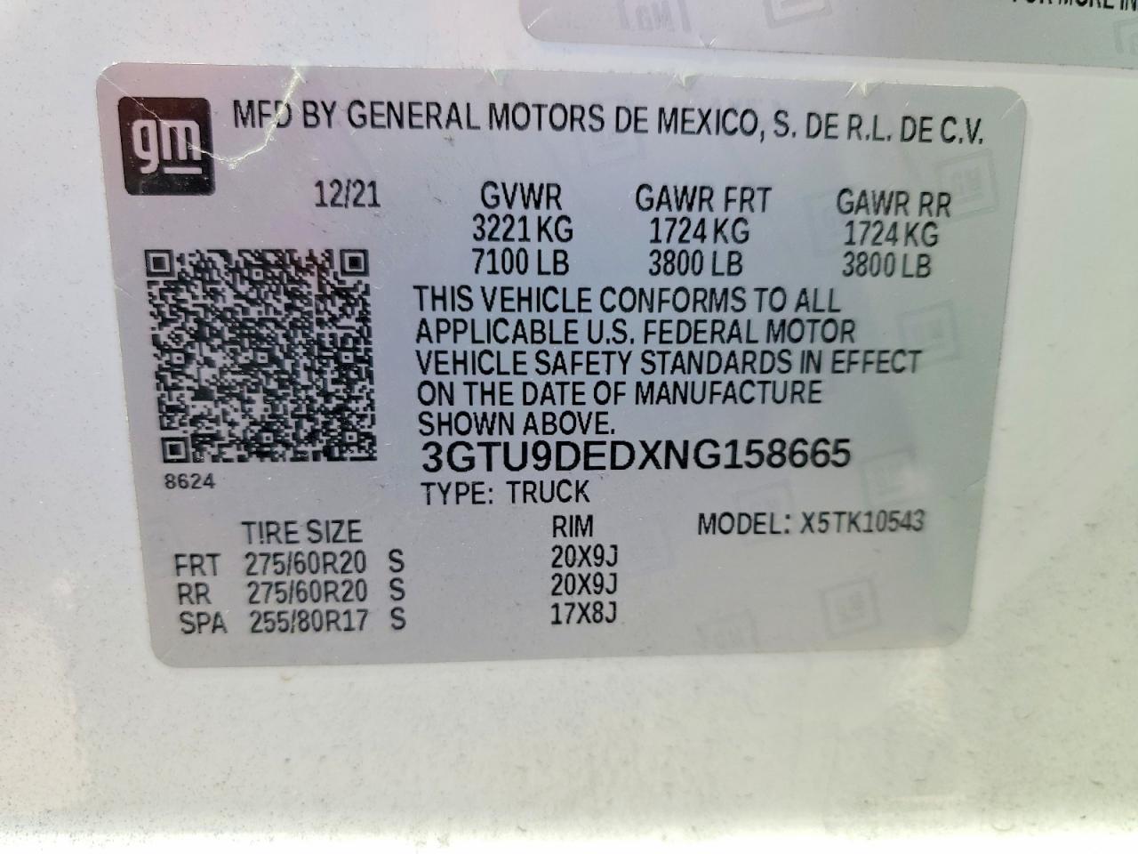 2022 GMC Sierra Limited K1500 SLT