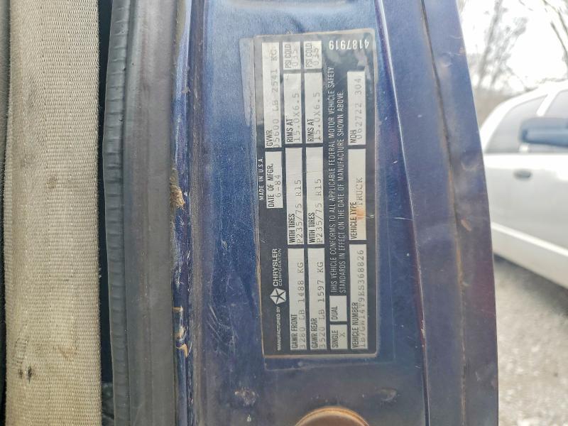 1984 Dodge W-SERIES W150 Utility / Service Truck