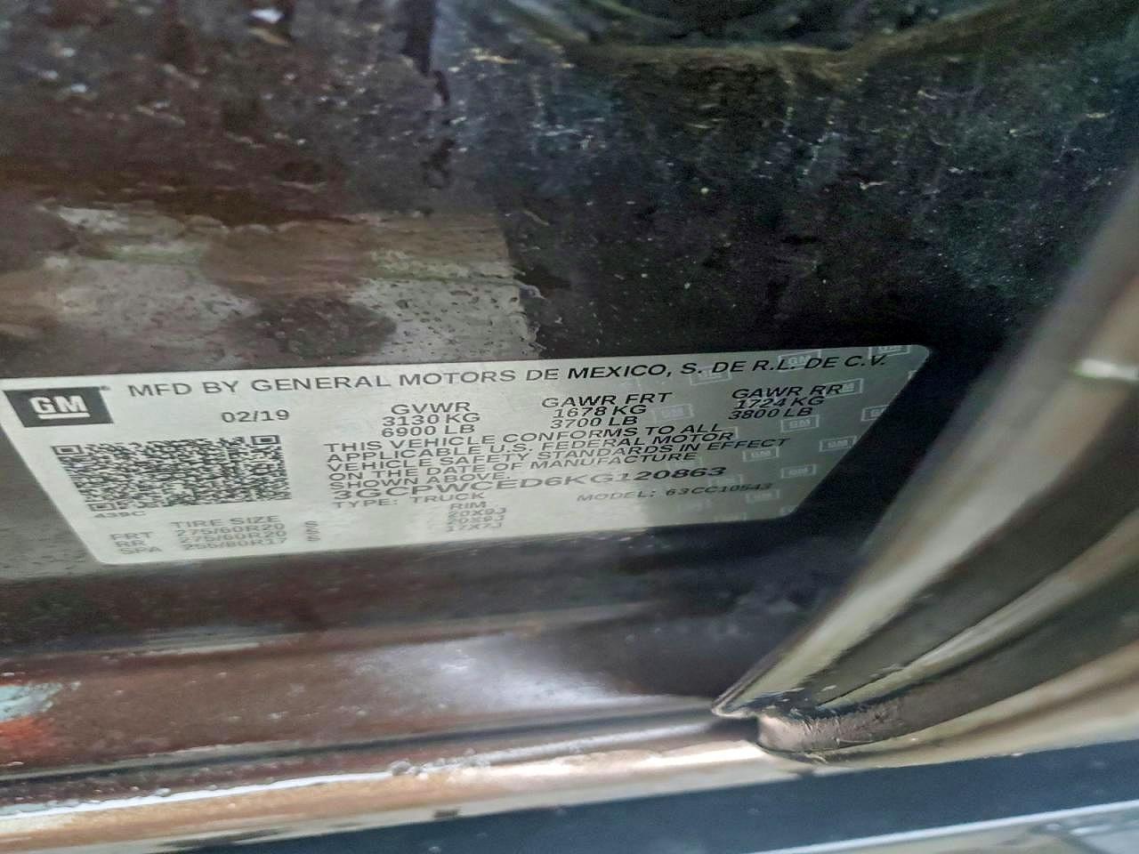 2019 Chev Silverado 1500